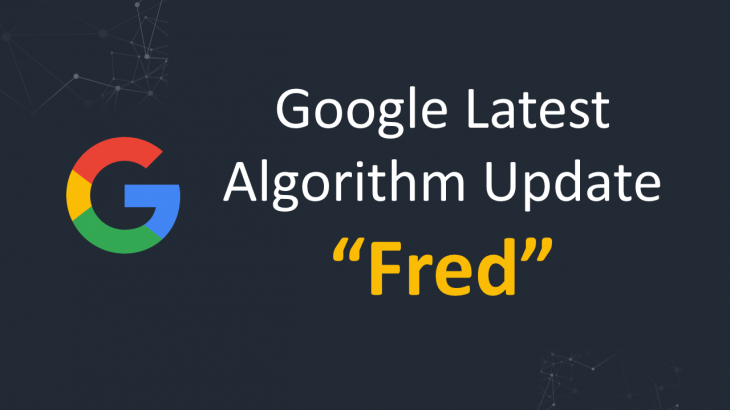 Later google. Google Fred alqoritmi.